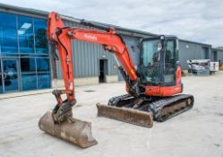 Kubota U48-4 4.8 tonne rubber tracked excavator Year: 2014 S/N: H51912 Recorded Hours: 4781 c/w