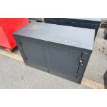 Armorgard steel cabinet c/w key