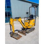 JCB 8008CT 0.8 tonne rubber tracked micro excavator Year: 2019 S/N: 2844775 Recorded Hours: 1241