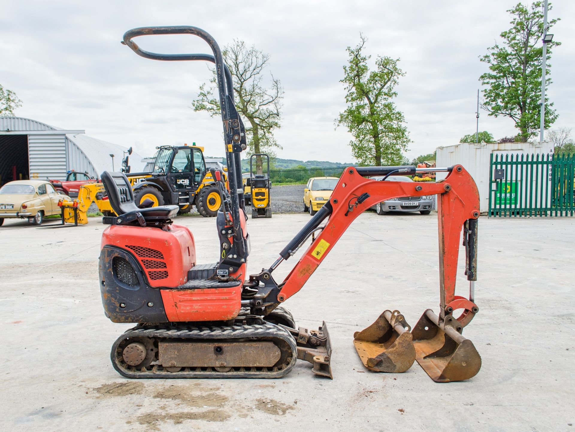 Kubota K008-3 0.8 tonne rubber tracked micro excavator Year: 2018 S/N: 30185 S9916 Recorded Hours: - Image 8 of 25