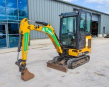 JCB 16 C-1 1.6 tonne rubber tracked mini excavator Year: 2020 S/N: 2701992 Recorded Hours: 323