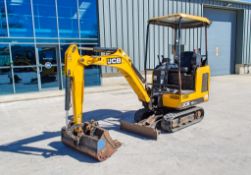 JCB 15C-1 1.5 tonne rubber tracked mini excavator Year of manufacture: 2019 Year of model: 2019 S/N: