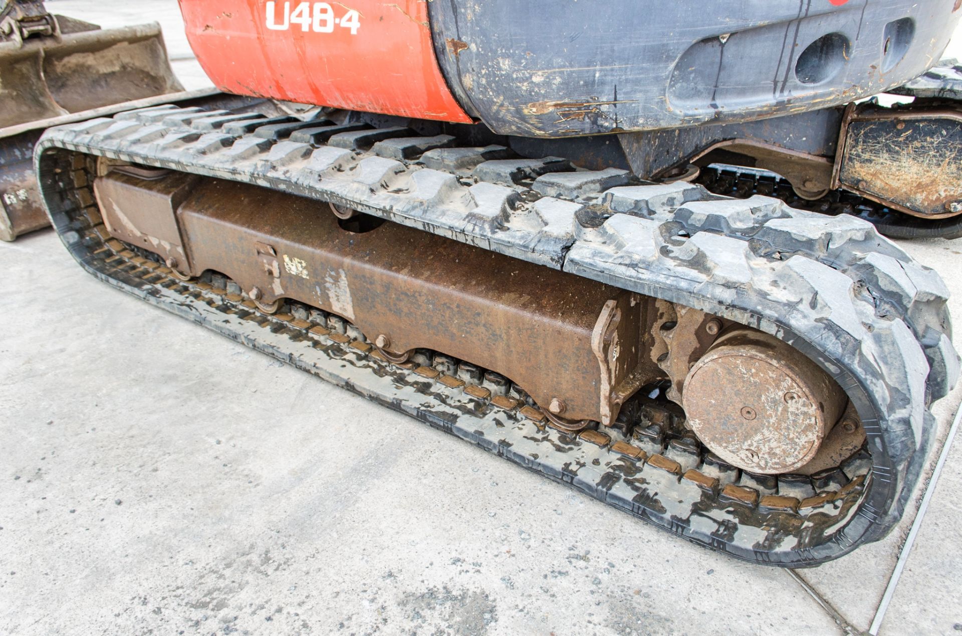 Kubota U48-4 4.8 tonne rubber tracked excavator Year: 2014 S/N: H51912 Recorded Hours: 4781 c/w - Image 11 of 25