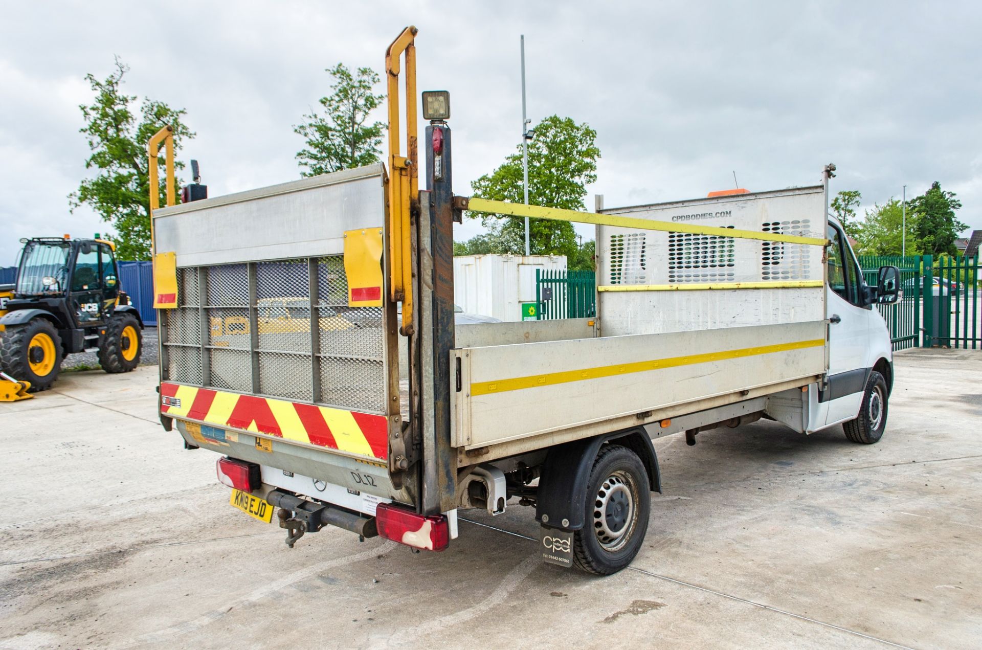 Mercedes Benz Sprinter 314 CDi 2143cc diesel 6 speed manual dropside lorry Registration Number: KM19 - Image 3 of 30
