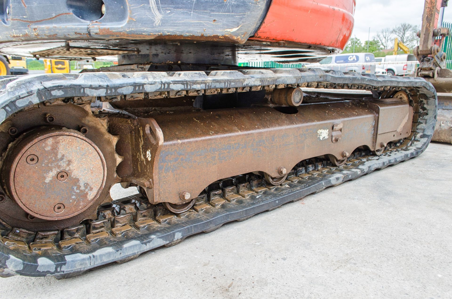 Kubota U48-4 4.8 tonne rubber tracked excavator Year: 2014 S/N: H51912 Recorded Hours: 4781 c/w - Image 10 of 25