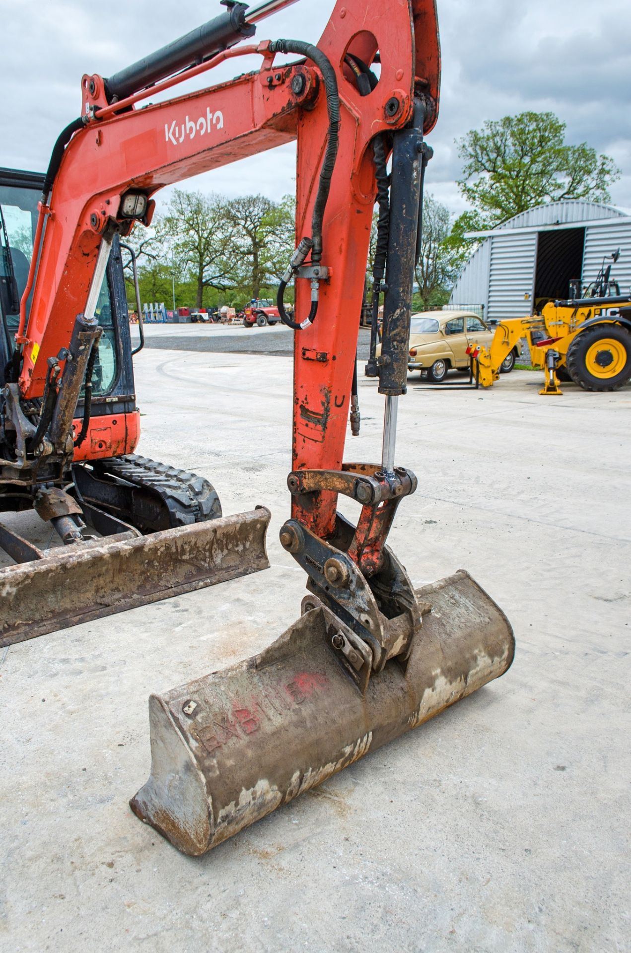 Kubota U48-4 4.8 tonne rubber tracked excavator Year: 2014 S/N: H51912 Recorded Hours: 4781 c/w - Image 15 of 25