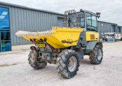 Wacker Neuson DV60 6 tonne Dual View swivel skip cabbed dumper Year: 2019 S/N: PAL00217 Recorded