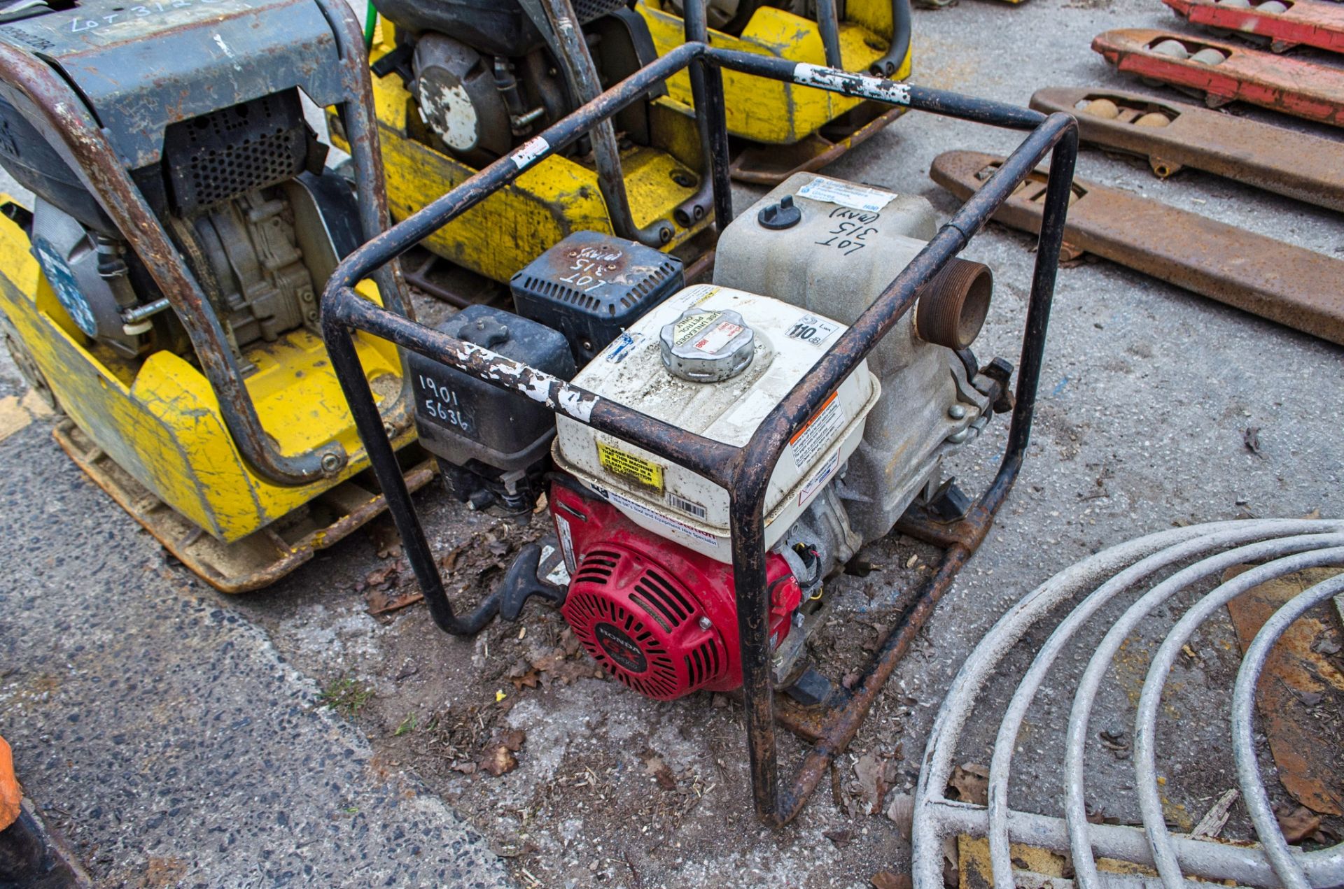 Petrol driven 4 inch water pump
