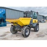 Wacker Neuson DV60 6 tonne Dual View swivel skip cabbed dumper Year: 2019 S/N: PAL00281 Recorded