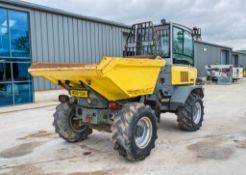 Wacker Neuson DV60 6 tonne Dual View swivel skip cabbed dumper Year: 2019 S/N: PAL00281 Recorded