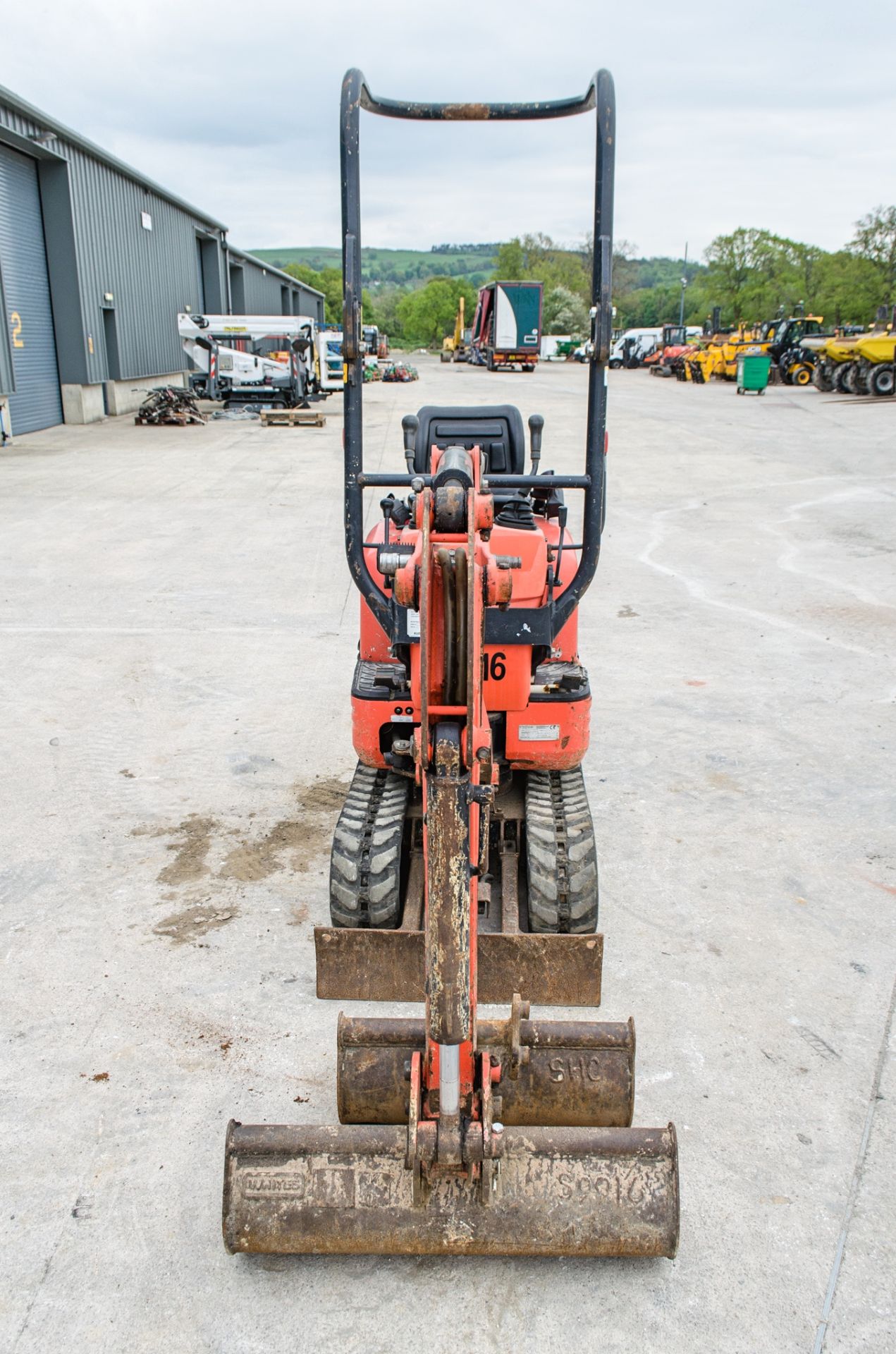 Kubota K008-3 0.8 tonne rubber tracked micro excavator Year: 2018 S/N: 30185 S9916 Recorded Hours: - Image 5 of 25