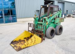Toyota SDK8 diesel skid steer loader S/N: 10248 Recorded Hours: 2201