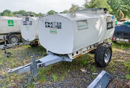 Western Abbi 20 ART 2000 litre site tow bunded fuel bowser c/w hand pump, delivery hose and