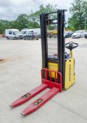 Hyster S1.6AC 1.6 tonne battery electric walk behaind fork lift truck Year: 2013 S/N: 41094 Recorded
