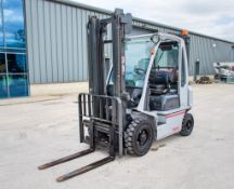 Unicarriers 20 TCM 2 tonne gas powered fork lift truck Year: 2015 S/N: 703091 Recorded Hours: 4074