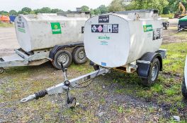Western Abbi 10 ART GL8 1000 litre fast tow bunded fuel bowser c/w 12v pump, delivery hose and