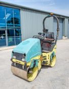 Ammann ARX12 double drum ride on roller Year: 2017 S/N: 6110309 Recorded Hours: 326 2374