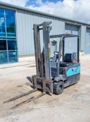 Komatsu FBT18M-2R 1.8 tonne battery electrric fork lift truck Recorded Hours: Not displayed (Clock