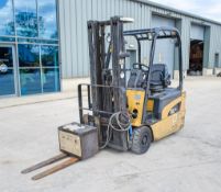 Caterpillar EP18NT 1.8 tonne battery electric fork lift truck Year: 2007 S/N: 20734 Recorded