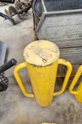 Manual post knocker