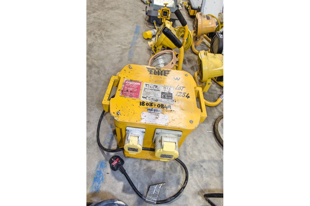 Elite 5 kva 240v to 110v transformer 1803-0849