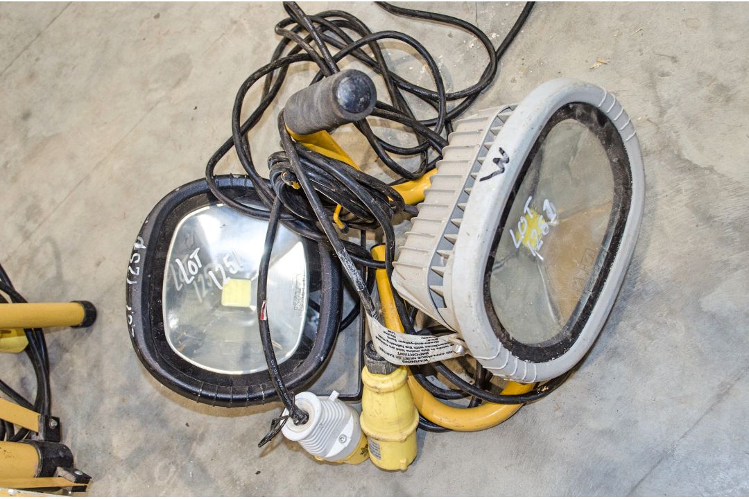2 - 110v LED site lights
