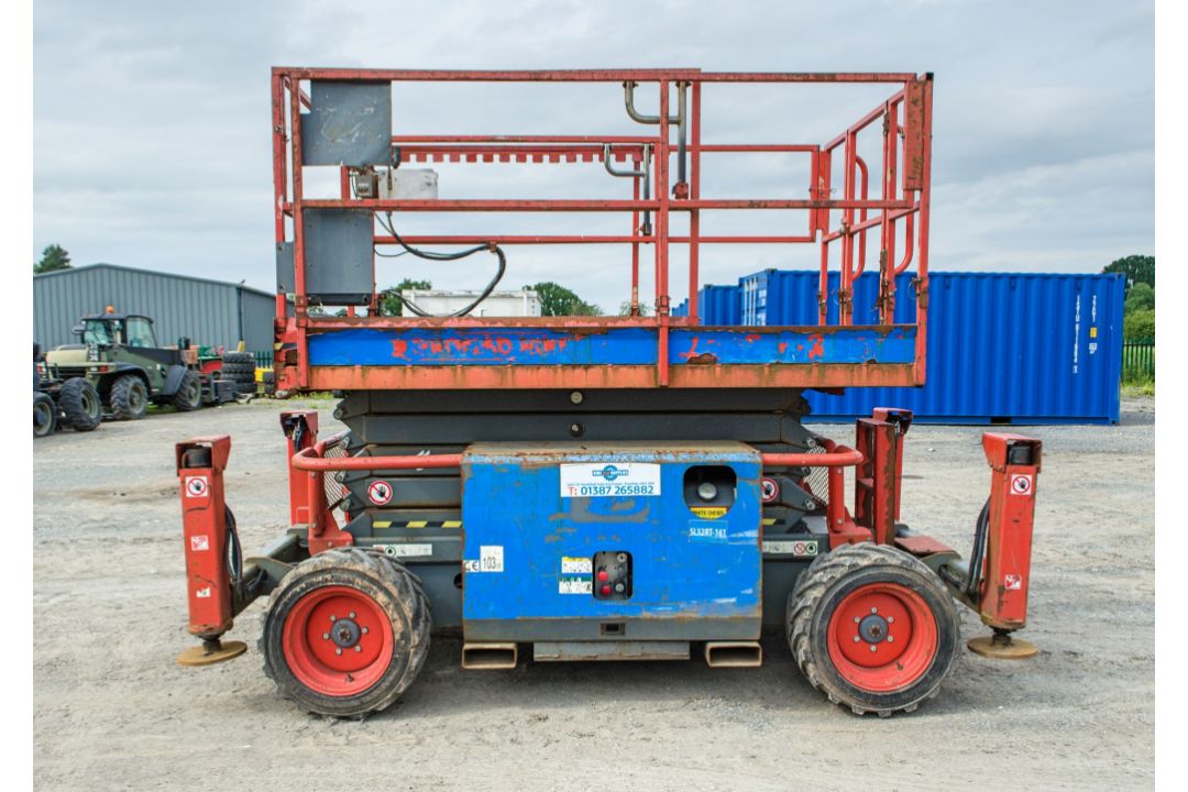 Skyjack SJ6832RT diesel driven 4 wheel drive scissor lift access platform Year: 2015 S/N: 37007504 - Image 8 of 18