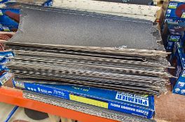 Quantity of 205 x 475mm sanding sheets as photographed