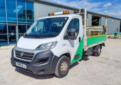 Fiat Ducato 35 Multijet II 2287cc diesel 6 speed manual dropside lorry Registration Number: PN18 DLJ