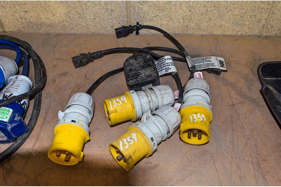 4 - Miscellaneous 110v extension cables