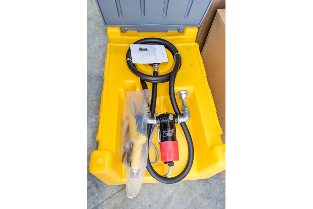 240 litre fuel bowser c/w 12v electric pump, delivery hose and nozzle ** New and unused ** - Image 1 of 2
