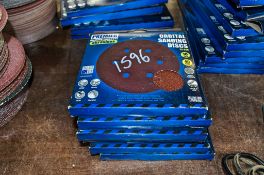 6 - Boxes of Premier P5-6SD 150mm orbital sanding discs
