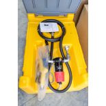 240 litre fuel bowser c/w 12v electric pump, delivery hose and nozzle ** New and unused **