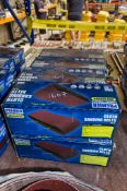 8 - Boxes of Premier P5-SB 100 x 610mm sanding belts, various grit