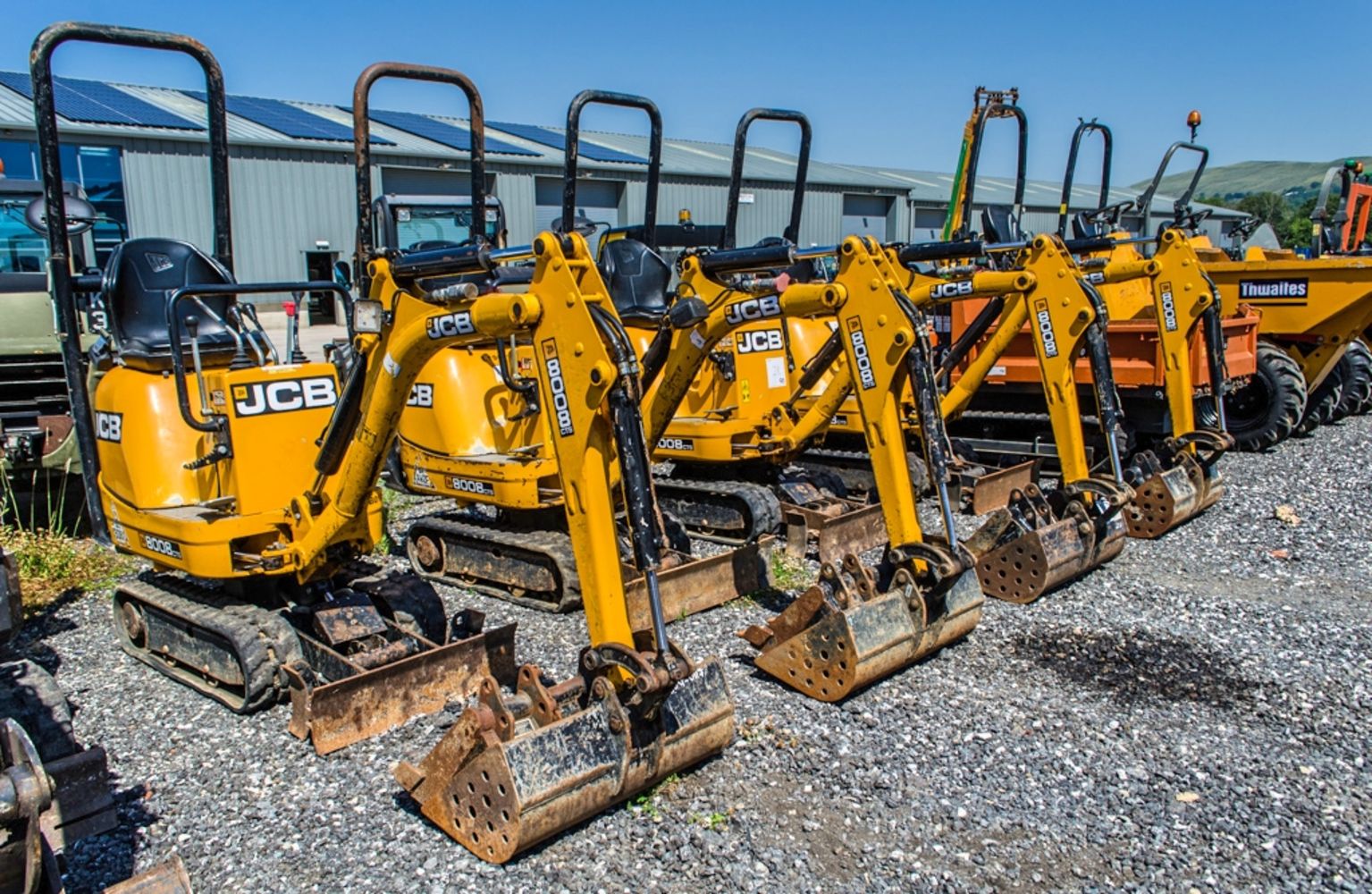 Contractors Plant Auction, including National Hire Company Machinery