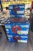 2 - Boxes of Premier P5-FED 180mm 8 grit edge floor sanding discs
