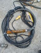 Wacker Neuson 110v concrete poker S/N: 10590081