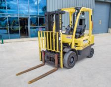 Hyster H2.5FT diesel driven fork lift truck Year: 2005 S/N: L177B02342C Recorded hours: 2587