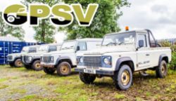 Ex MOD Land Rovers, commercial vehicles, telehandlers & other machinery, & ex council contract vehicles in association with GPSV