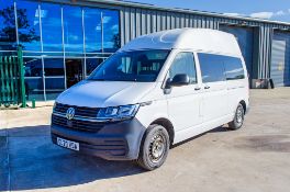 Volkswagen Transporter twin wheel DSG high roof minibus Reg No: GL70 VSA Date of first registration: