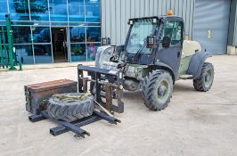 JCB 524-50 5 metre telescopic handler (Ex MOD) Year: 2007 S/N: 71417315 Recorded Hours: 1086 c/w