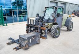 JCB 524-50 5 metre telescopic handler (Ex MOD) Year: 2008 S/N: 81417616 Recorded Hours: 869 c/w side
