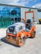 Hamm HD12VV diesel driven vibrating roller Year: 2015 S/N: H2006677 Recorded hours: 1351 RTD055 **