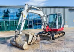 Takeuchi TB250 5 tonne rubber tracked midi excavator Year: 2019 S/N: 125006053 Recorded hours: