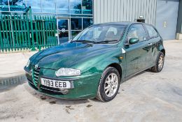 Alfa Romeo 147 T Spark Lusso 1598cc petrol 5 speed manual 3 door hatchback Registration Number: Y193
