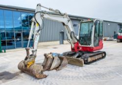 Takeuchi TB250-2 5 tonne rubber tracked midi excavator Year: 2020 S/N: 125100825 Recorded hours: