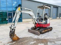 Takeuchi TB23R 2.5 tonne rubber tracked mini excavator Year: 2019 S?N: 123003981 Recorded hours: