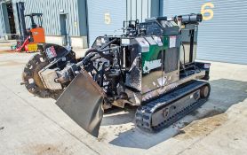 Bandit 2650TX diesel driven rubber tracked stump grinder Year:  S/N: 507105 c/w radio remote control