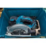 Makita DSS611 18v 165mm cordless circular saw c/w carry case 2203-1519