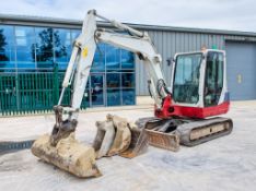 Takeuchi TB250 5 tonne rubber tracked midi excavator Year: 2019 S/N: 125006655 Recorded hours: